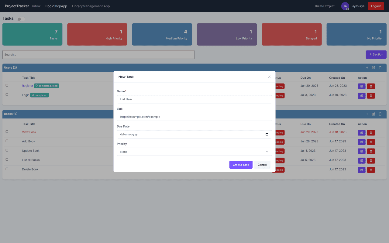 Create Task